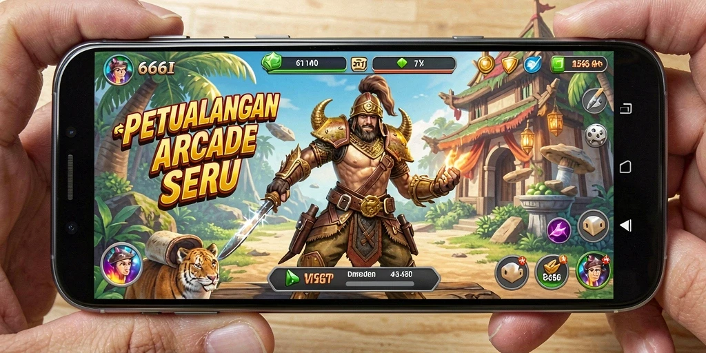 Gameplay menarik dengan desain grafis yang menakjubkan.