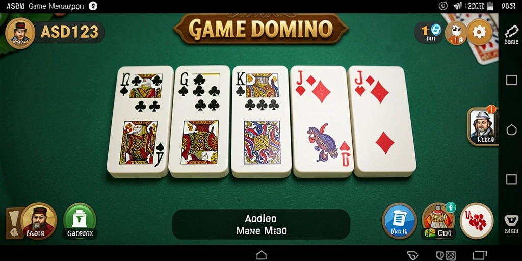Tampilan gameplay seru dan kompetitif dari ASD123.