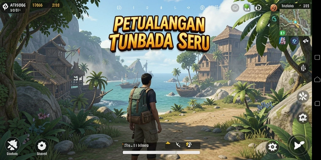 Tampilan gameplay AT866 dengan eksplorasi dunia terbuka yang menakjubkan.
