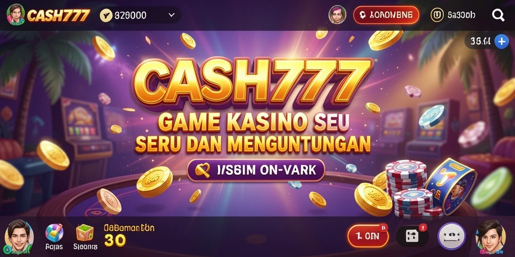 Tangkapan layar menunjukkan gameplay yang menarik dan grafis menawan dari CASH777.