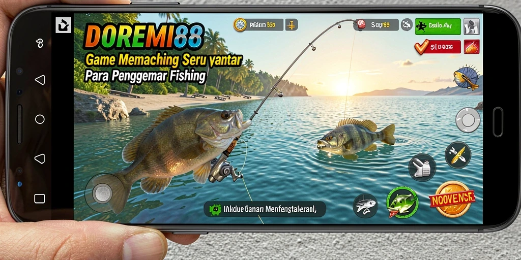 Tangkapan ikan yang beragam dan gameplay menarik dalam DOREMI88.