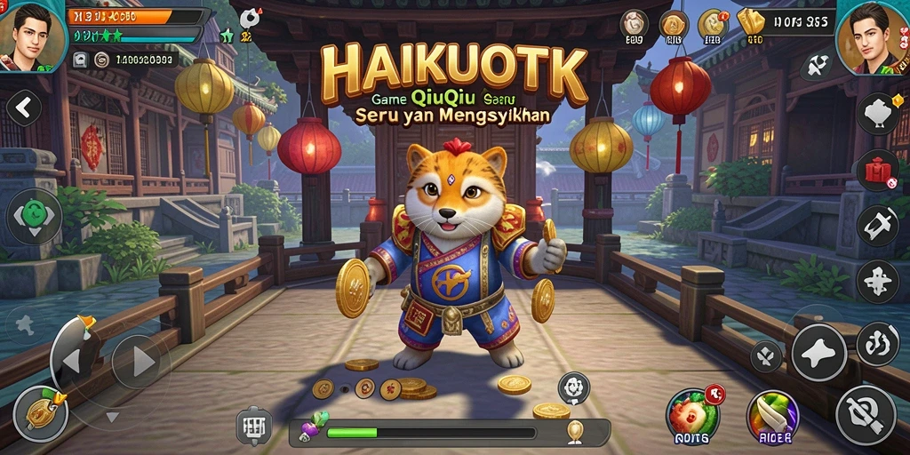 Tampilan gameplay HAIKUOTK yang seru dan mengasyikkan.