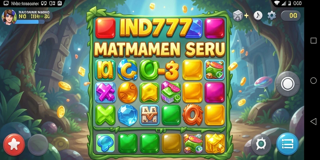 Tampilan seru dari gameplay IND777 yang menantang.