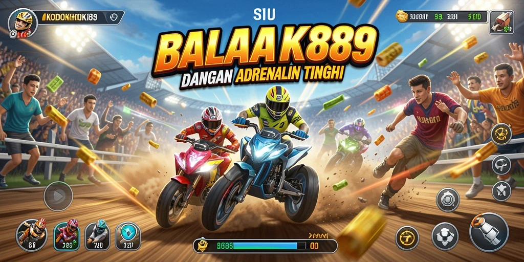 Tampilan gameplay KODOKHOKI889 yang mendebarkan dan penuh adrenalin.