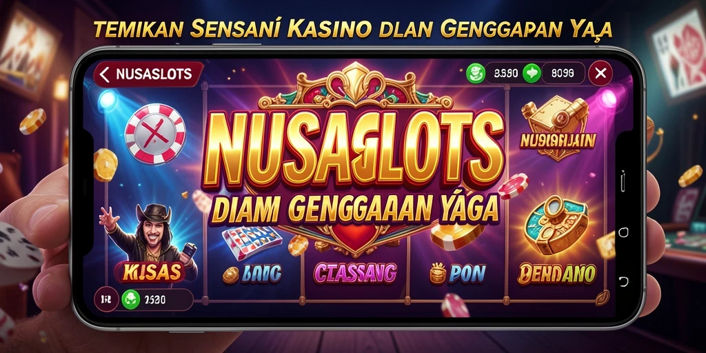 Gameplay NUSASLOTS yang menarik dengan banyak pilihan slot.
