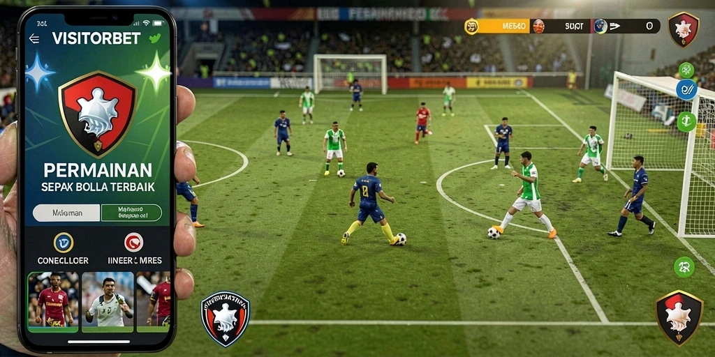 Tampilkan pengalaman gameplay sepak bola yang mendebarkan di VISITORBET.