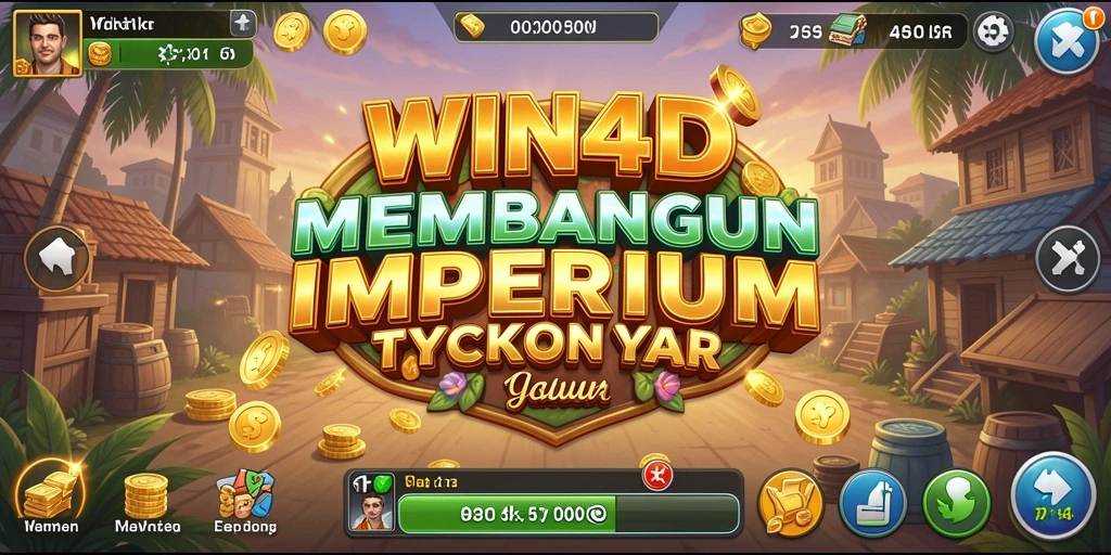 Tampilan gameplay Tycoon yang mendalam dan menarik.